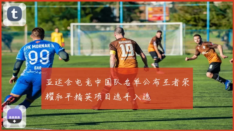 亚运会电竞中国队名单公布王者荣耀和平精英项目选手入选